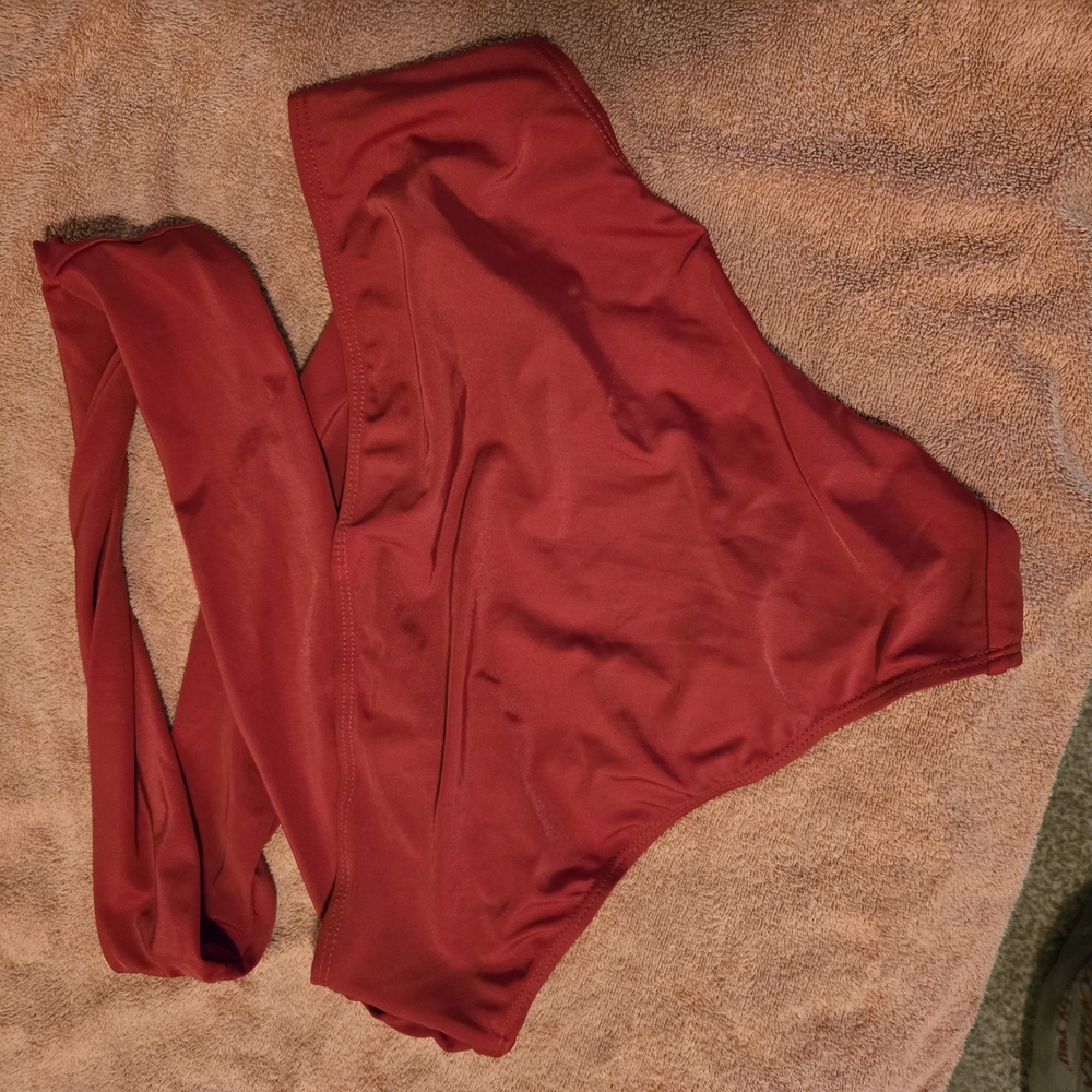 Elegant Red Women's Intimate Set